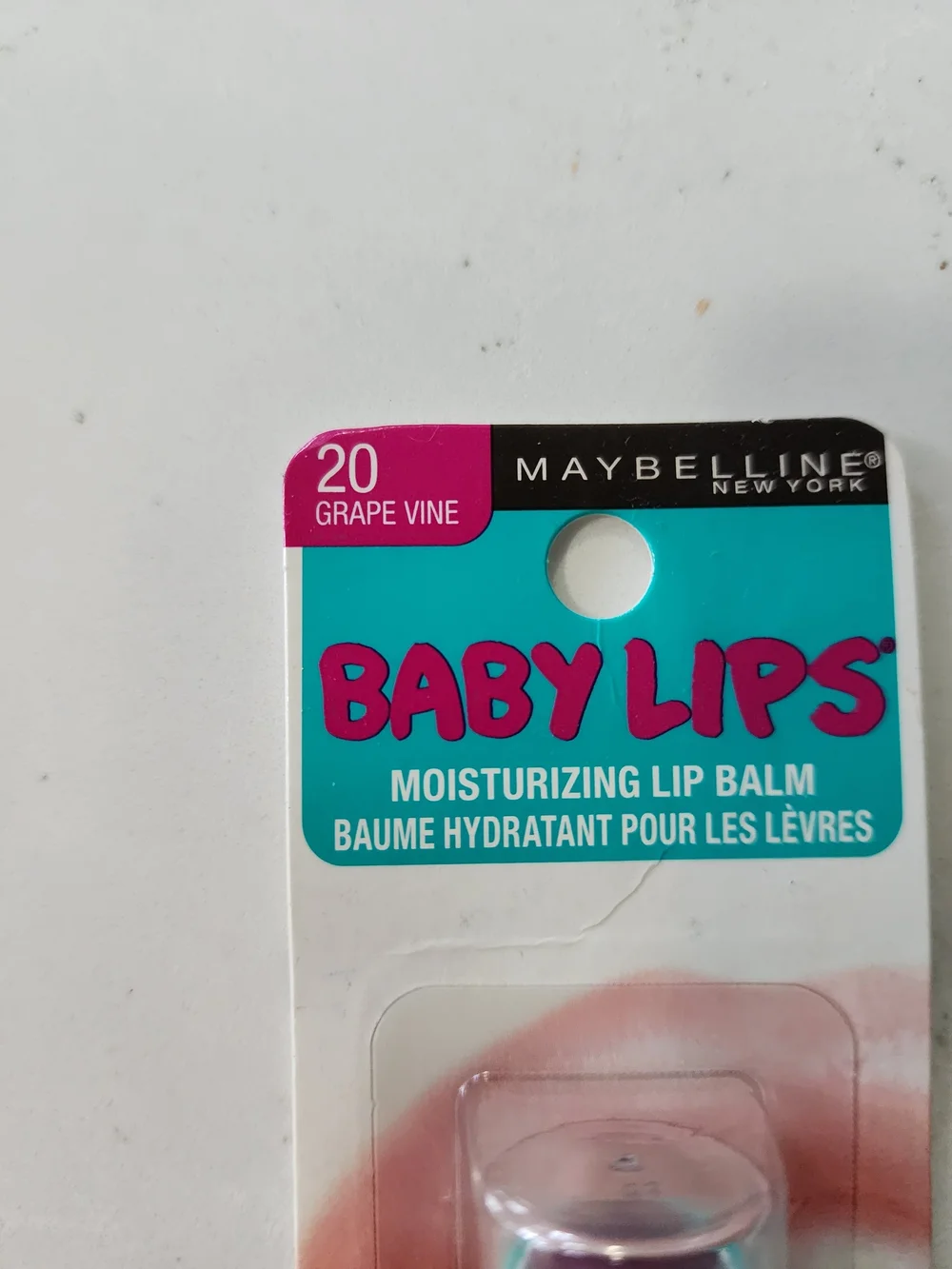 Maybelline Baby Lips Moisturizing Lip Balm #20 Grape Vine